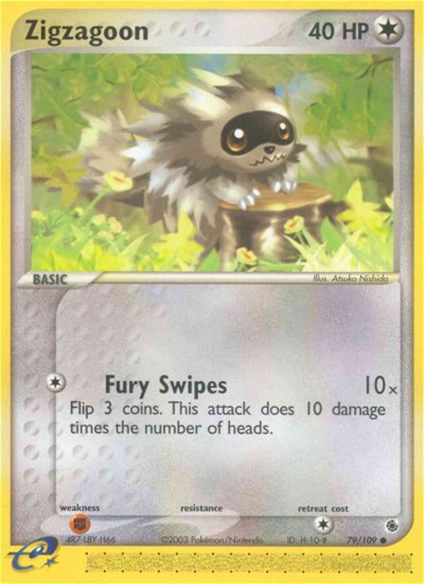 Zigzagoon - 79/109 - Common [ex1-79] [Reverse Holo]