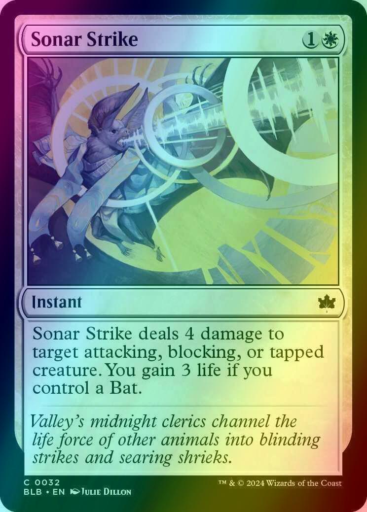 Sonar Strike [32] [Bloomburrow] [Foil]