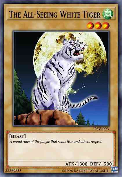 The All-Seeing White Tiger - PSV-093 - Common - 1st Edition