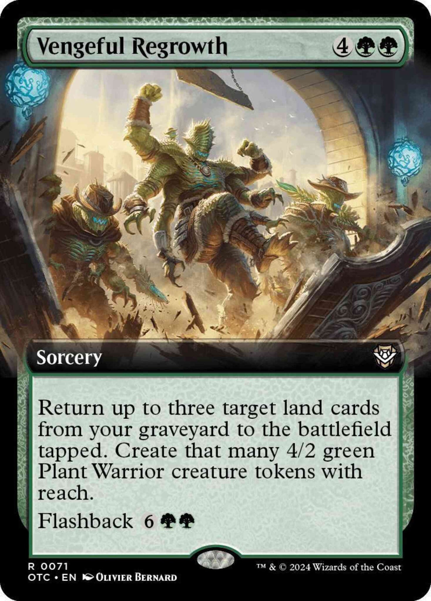 Vengeful Regrowth [71] [Extended Art] [Outlaws of Thunder Junction: Commander] [Non-Foil]