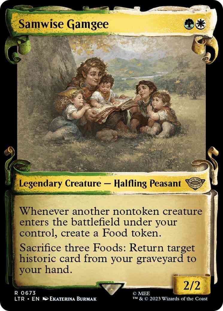 Samwise Gamgee [673] [Scrolls Showcase] [The Lord of the Rings: Tales of Middle-earth] [Non-Foil]