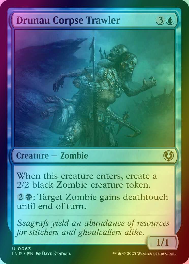 Drunau Corpse Trawler [63] [Innistrad Remastered] [Foil]