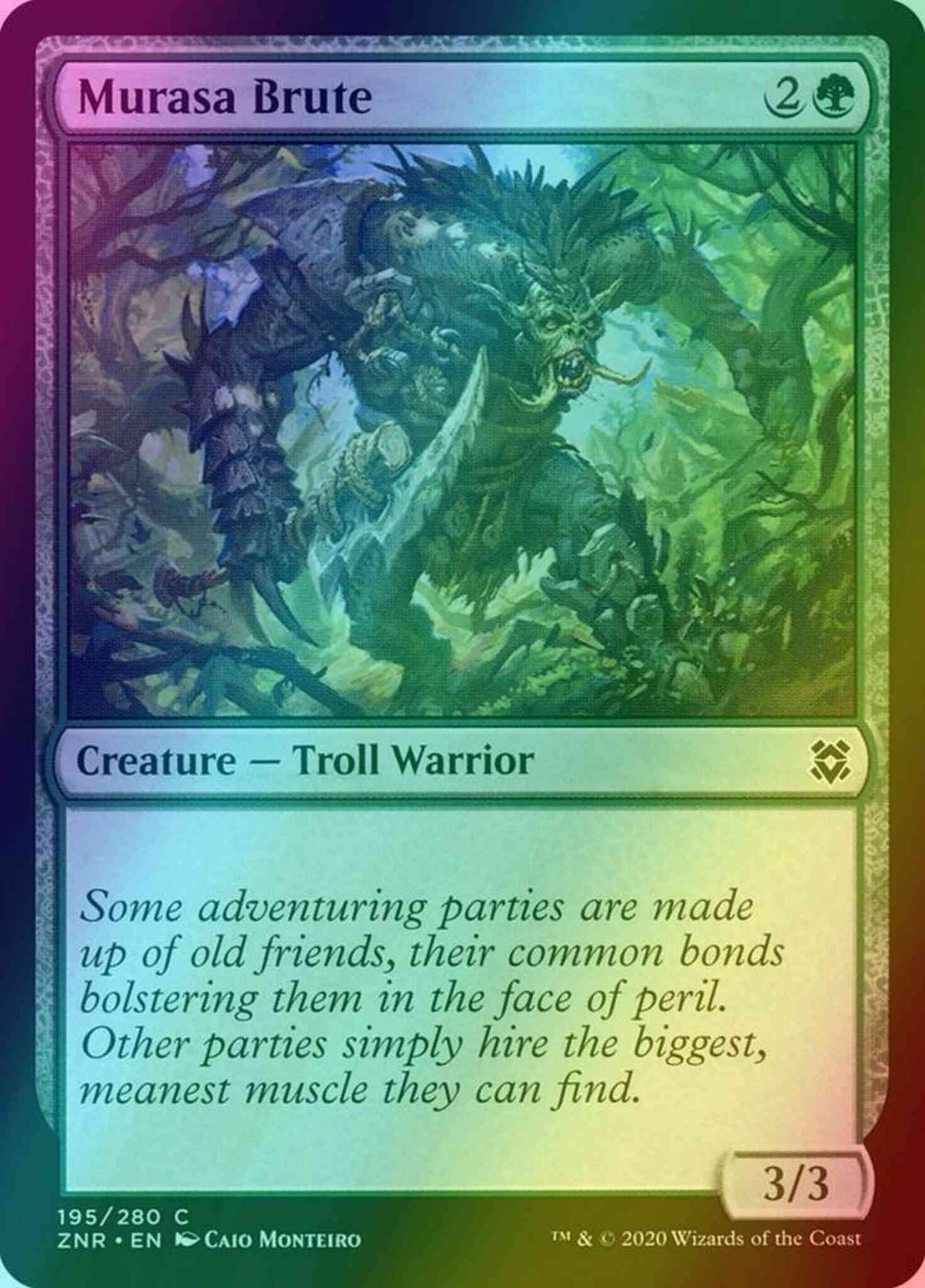 Murasa Brute [195] [Zendikar Rising] [Foil]