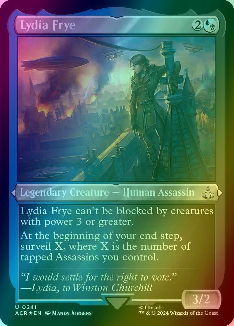Lydia Frye [241] [Assassin's Creed] [Etched Foil]