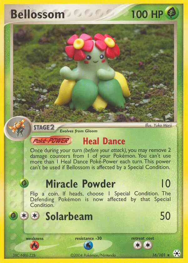Bellossom - 16/101 - Rare [ex5-16] [Non-Holo]