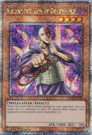 Kycoo the Ghost Destroyer - RA03-EN110 - Quarter Century Secret Rare - 1st Edition