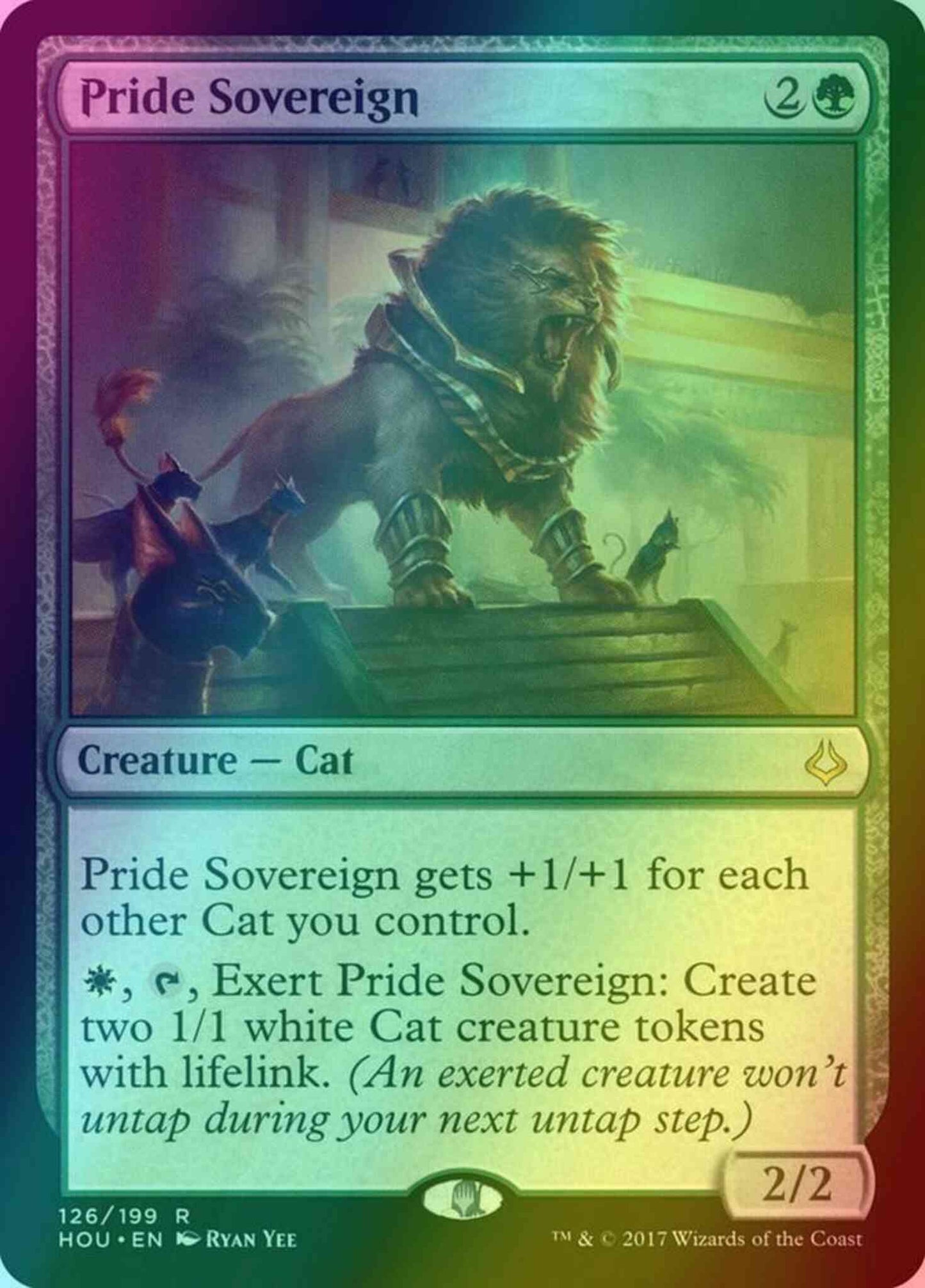 Pride Sovereign [126] [Hour of Devastation] [Foil]