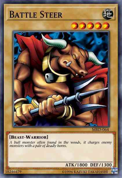 Battle Steer - DB2-EN037 - Common - Unlimited