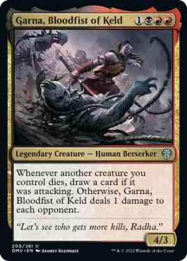 Garna, Bloodfist of Keld [200] [Dominaria United] [Non-Foil]