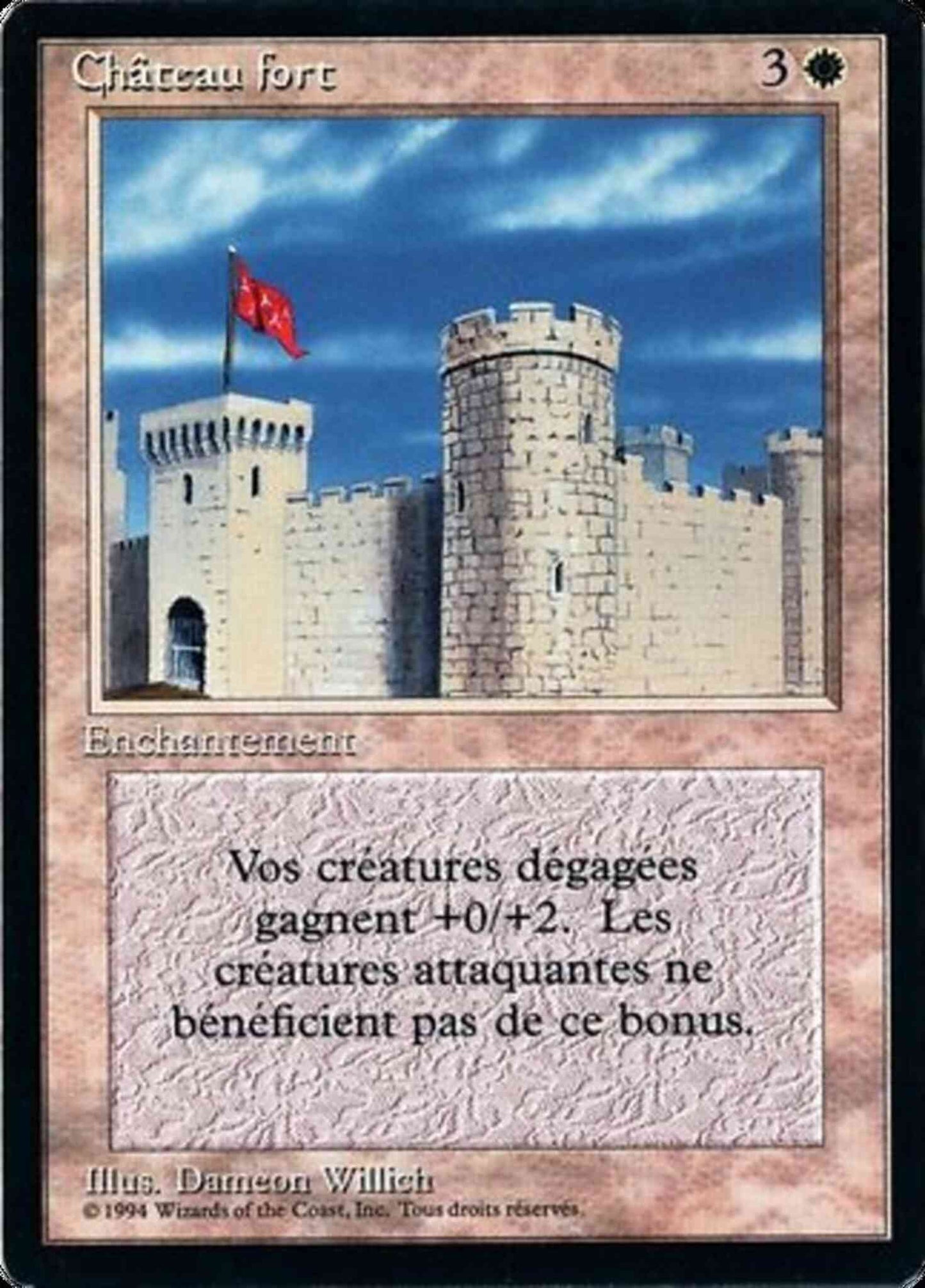 Castle - French [8] [Foreign Black Border: French] [Non-Foil]