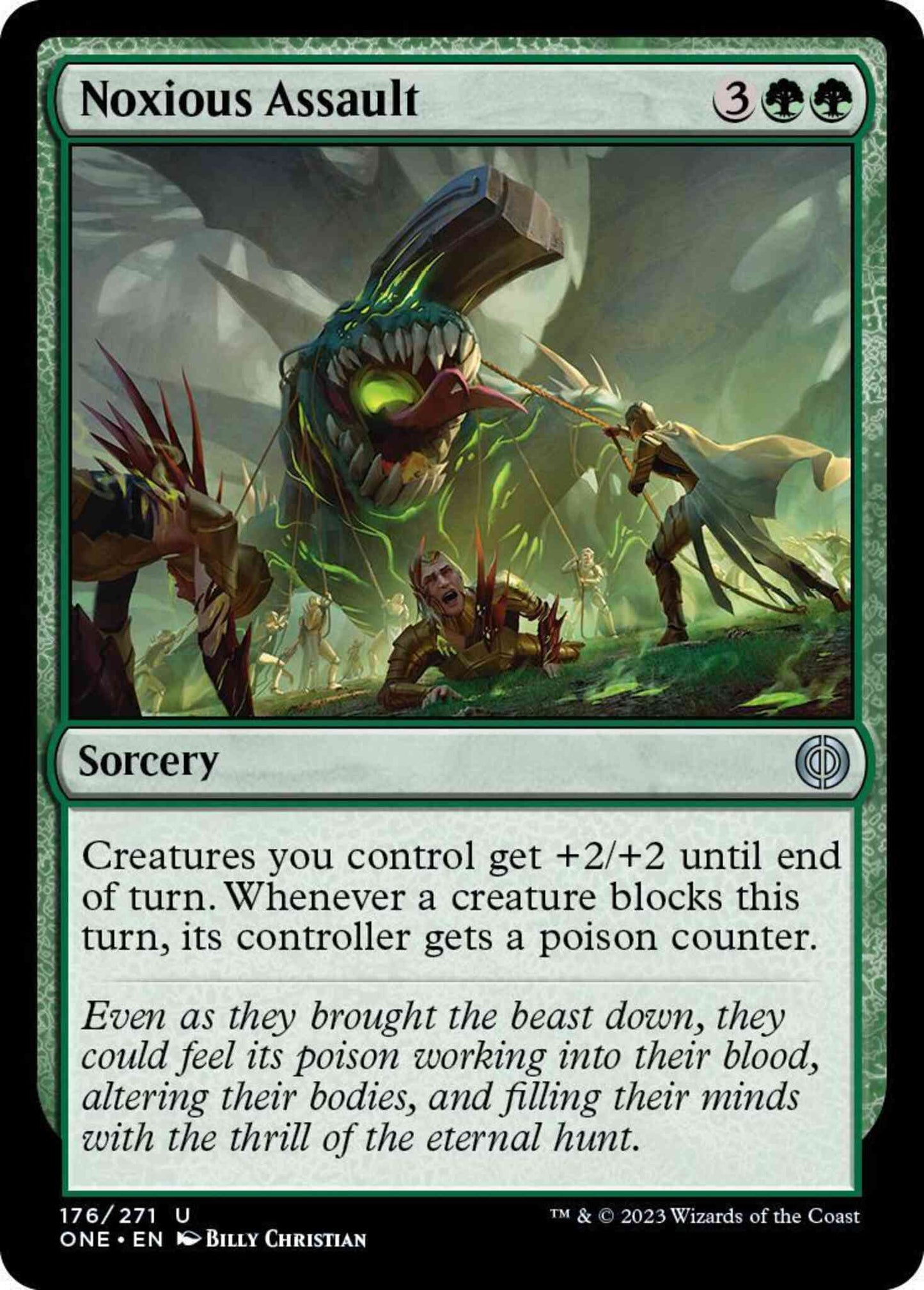Noxious Assault [176] [Phyrexia: All Will Be One] [Non-Foil]