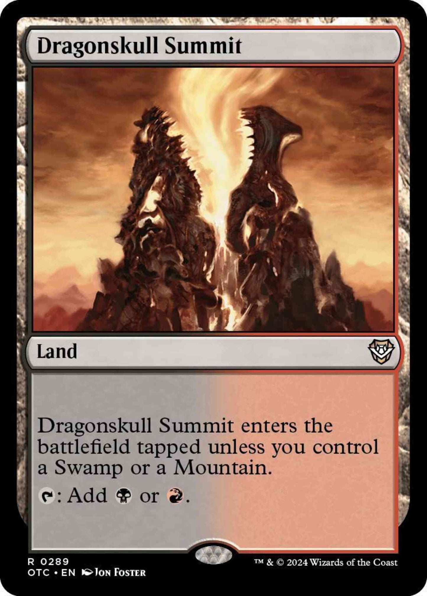 Dragonskull Summit [289] [Outlaws of Thunder Junction: Commander] [Non-Foil]