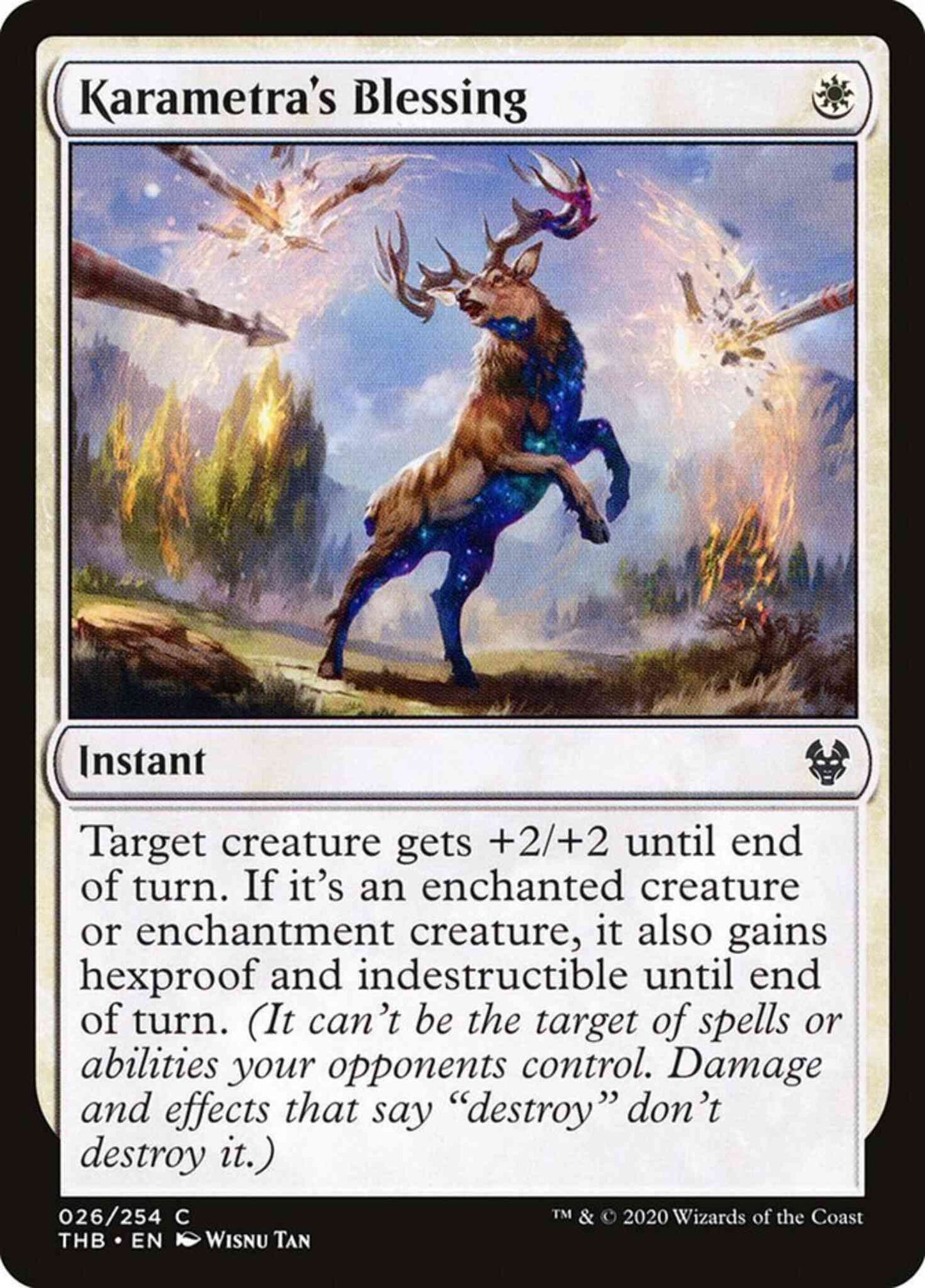 Karametra's Blessing [26] [Theros Beyond Death] [Non-Foil]