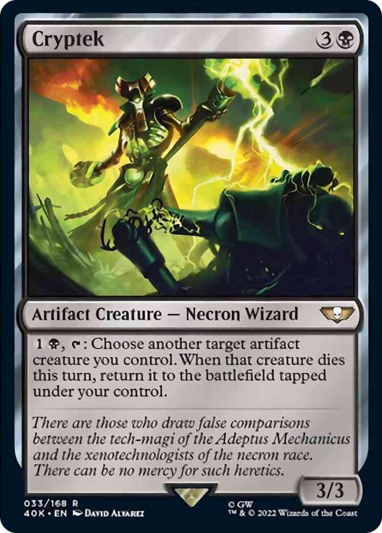 Cryptek [33] [Universes Beyond: Warhammer 40,000] [Non-Foil]