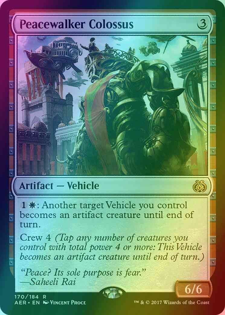 Peacewalker Colossus [170] [Aether Revolt] [Foil]
