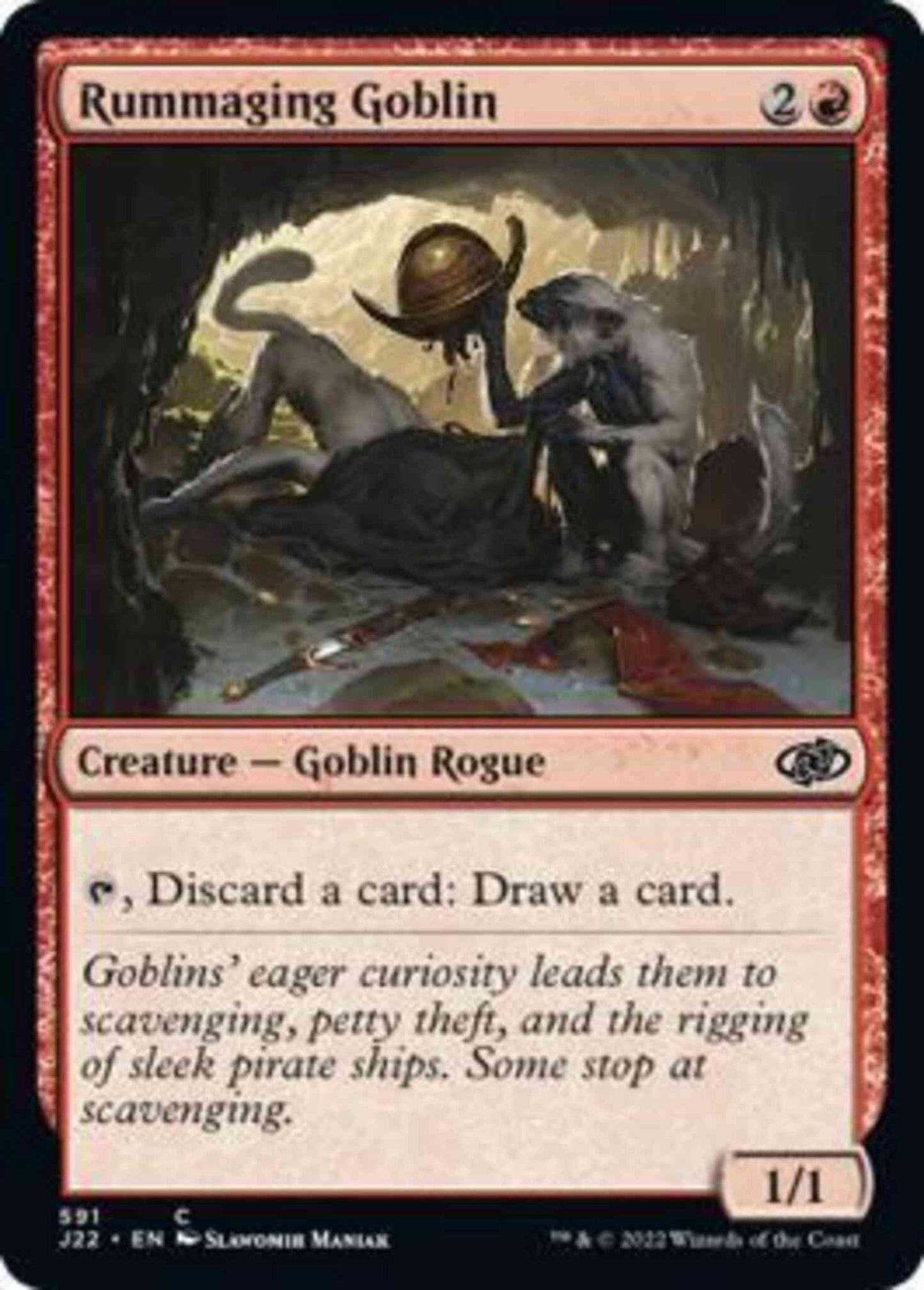 Rummaging Goblin [591] [Jumpstart 2022] [Non-Foil]