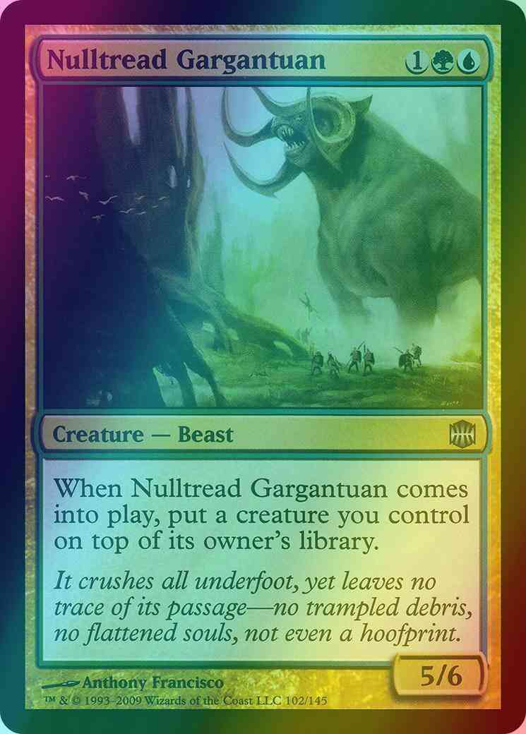 Nulltread Gargantuan [102] [Alara Reborn] [Foil]