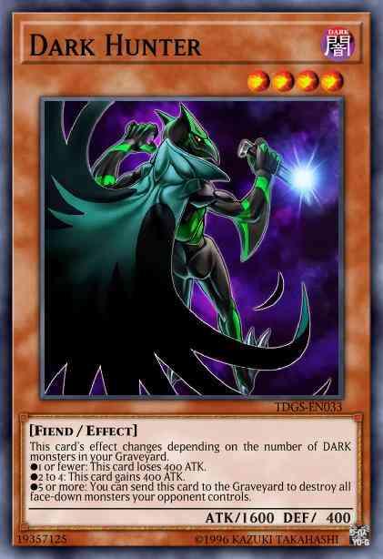 Dark Hunter - TDGS-EN033 - Ultimate Rare - Unlimited