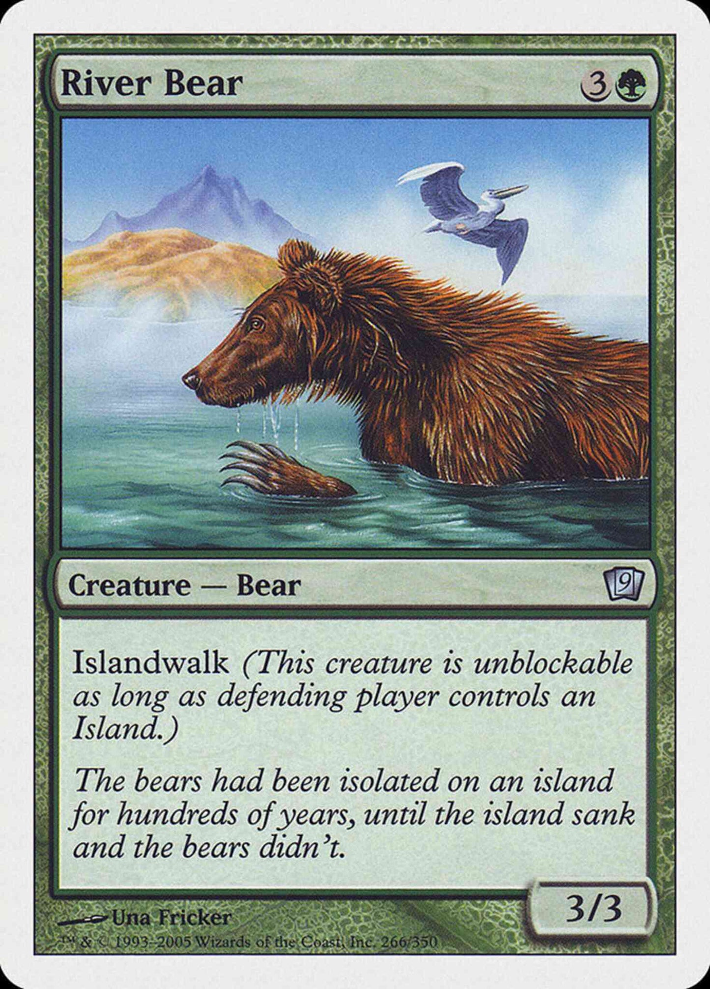 River Bear [266] [Ninth Edition] [Non-Foil]