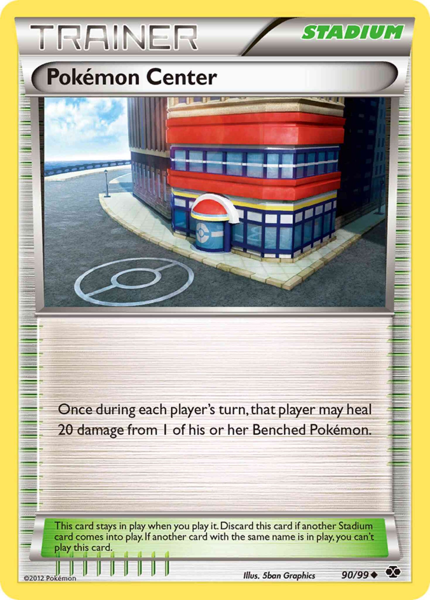 Pokémon Center - 90/99 - Uncommon [bw4-90] [Non-Holo]
