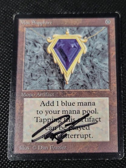 Mox Sapphire — Signed — ID 16927