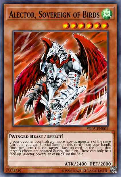 Alector, Sovereign of Birds - TU06-EN011 - Rare - Unlimited