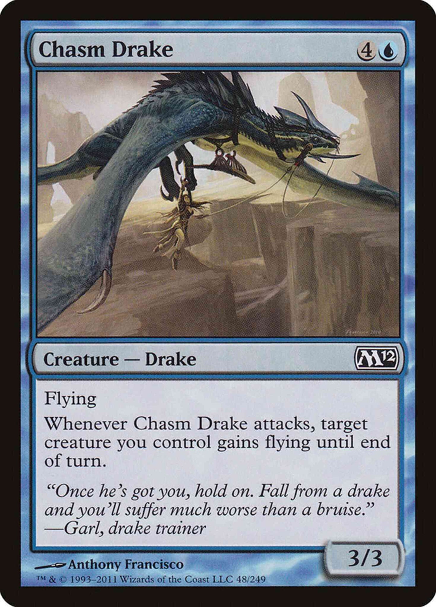 Chasm Drake [48] [Magic 2012] [Non-Foil]