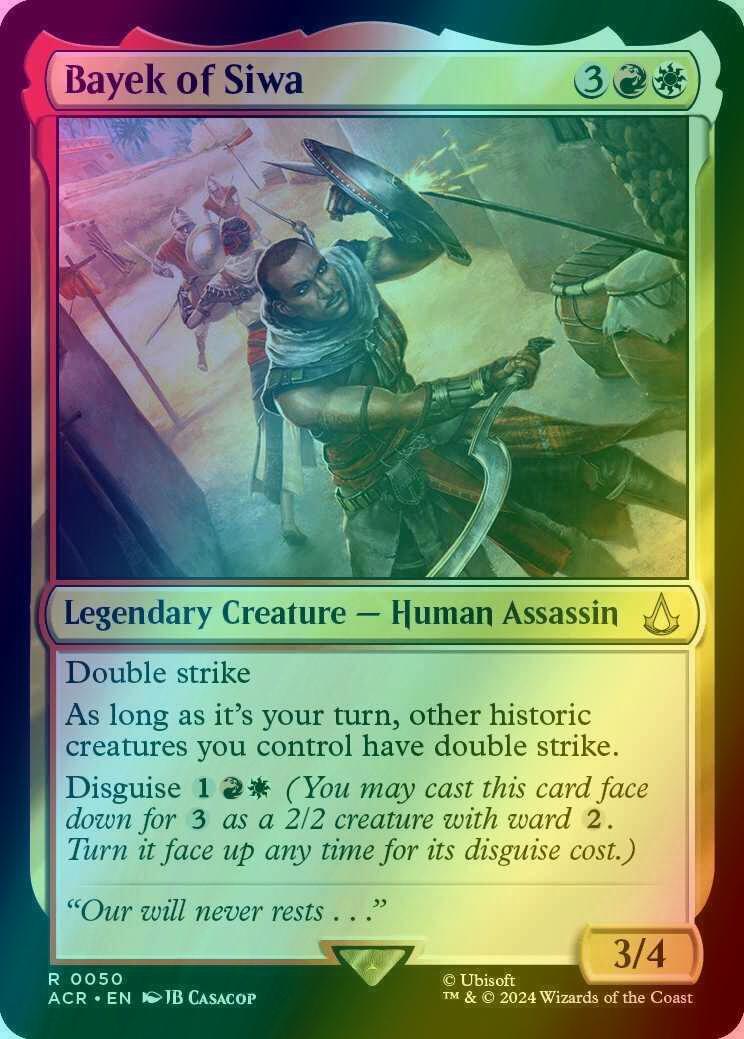 Bayek of Siwa [50] [Assassin's Creed] [Foil]