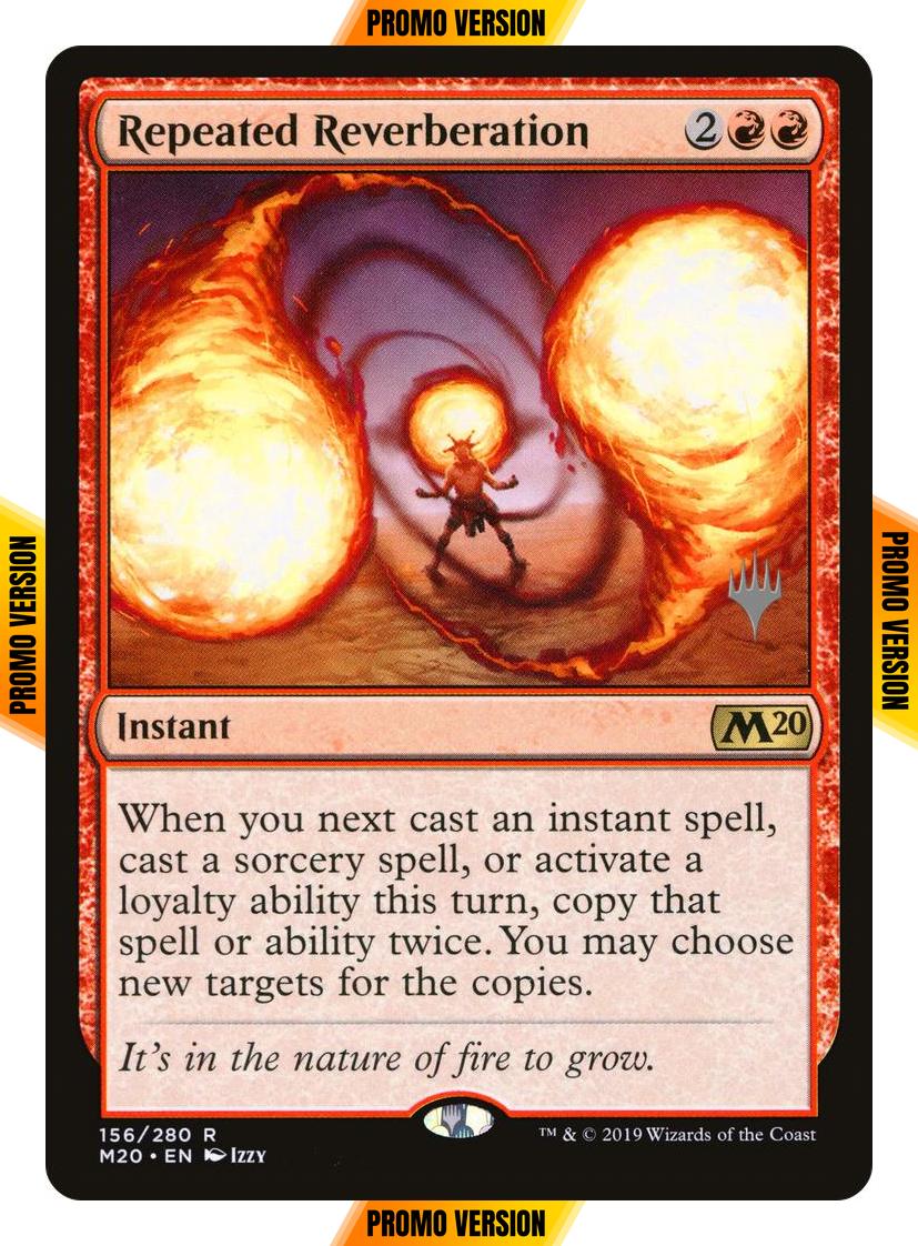 Repeated Reverberation [156p] [Promo Pack] [Core Set 2020 Promos] [Non-Foil]