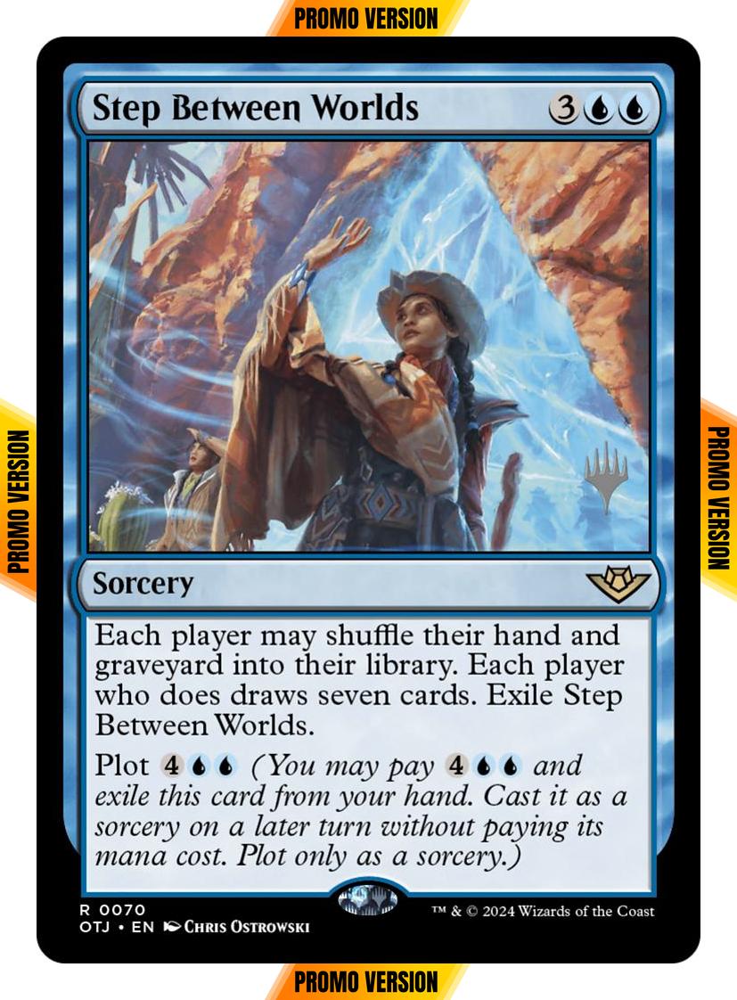 Step Between Worlds [70p] [Promo Pack] [Outlaws of Thunder Junction: Promos] [Non-Foil]