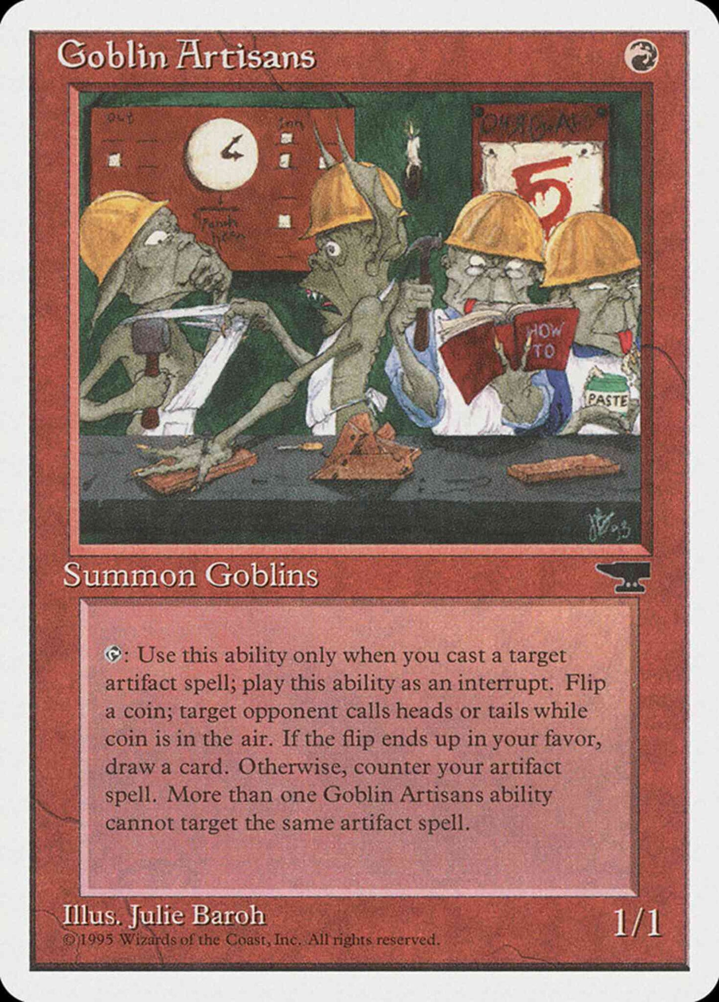 Goblin Artisans - Japanese [48] [Japanese Chronicles] [Non-Foil]