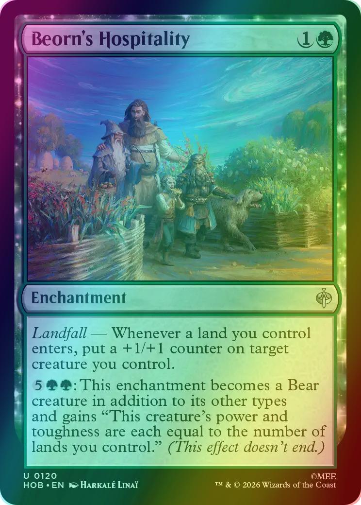 Beorn's Hospitality [120] [The Hobbit] [Foil]