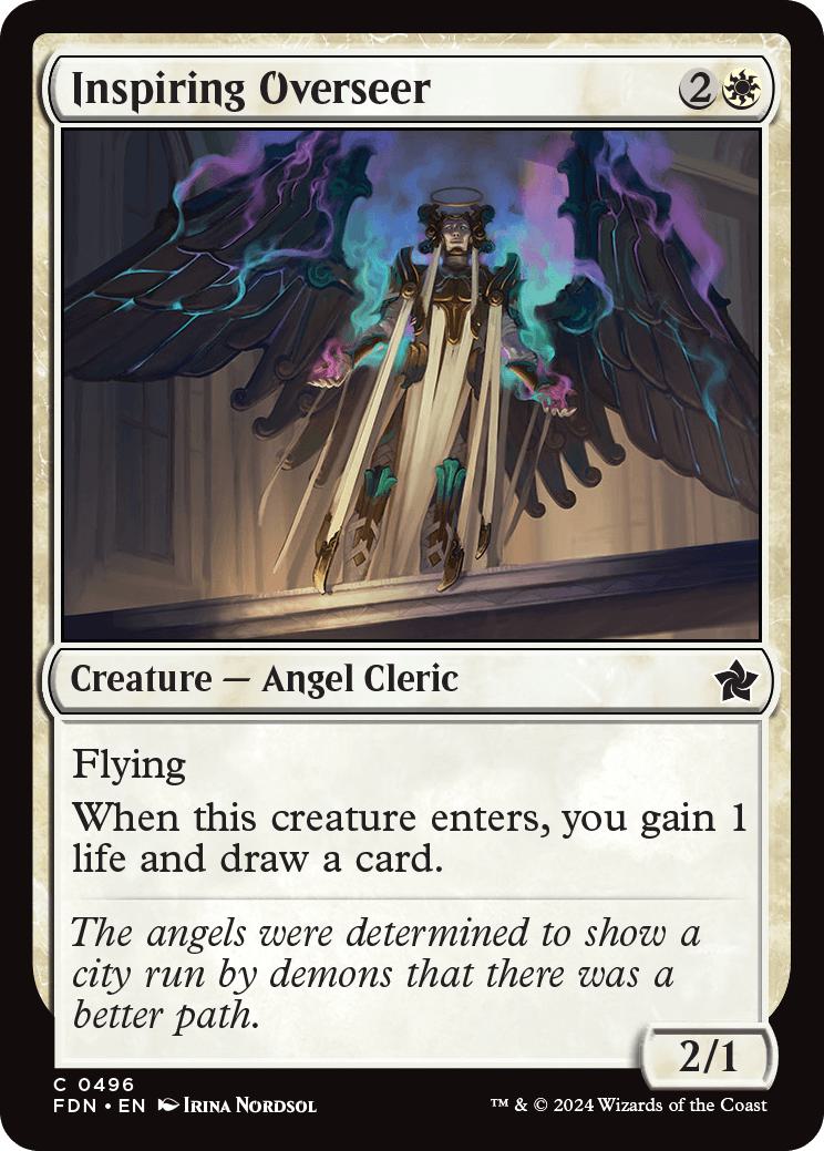 Inspiring Overseer [496] [Foundations] [Non-Foil]