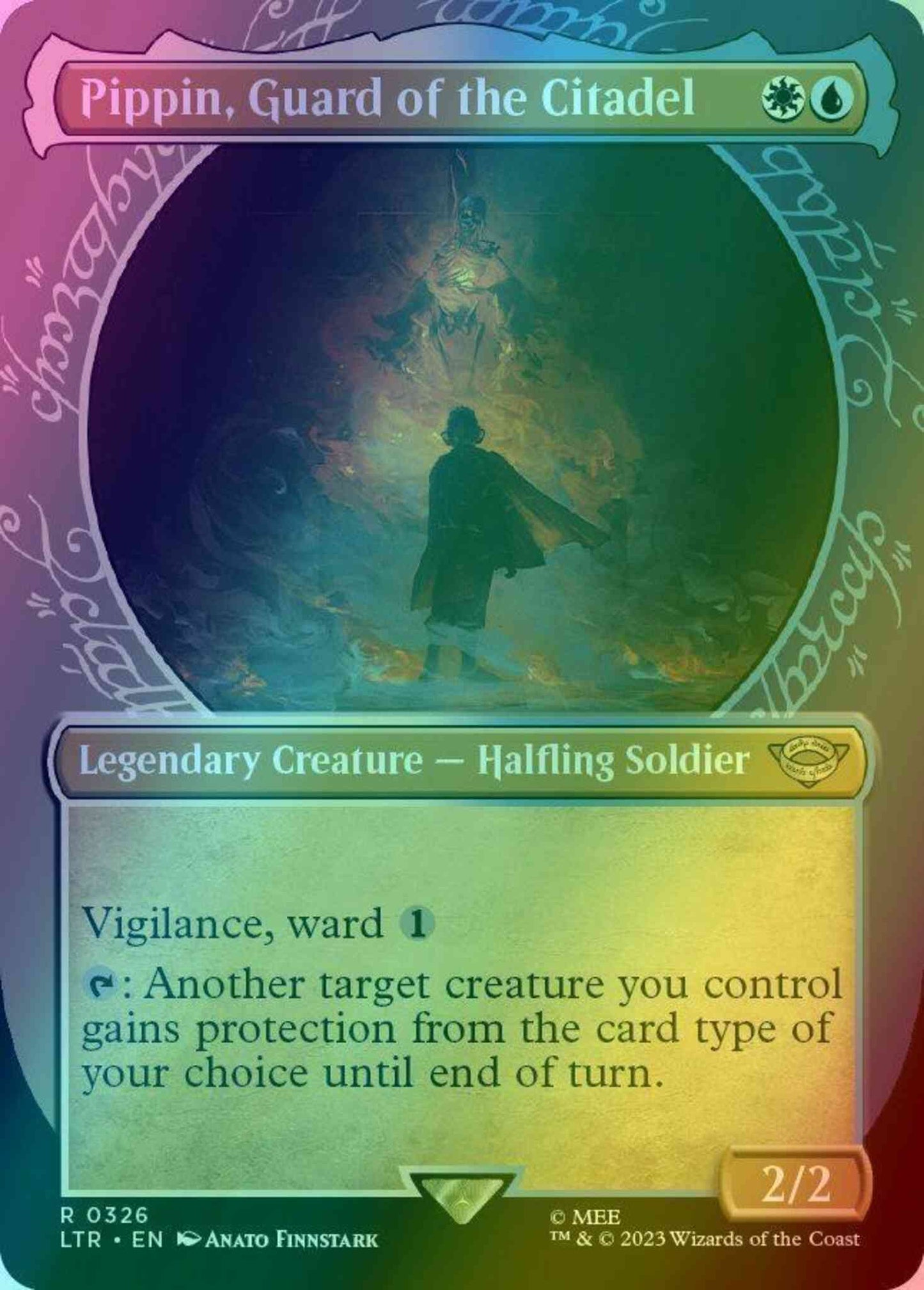 Pippin, Guard of the Citadel [326] [Ring Showcase] [The Lord of the Rings: Tales of Middle-earth] [Foil]