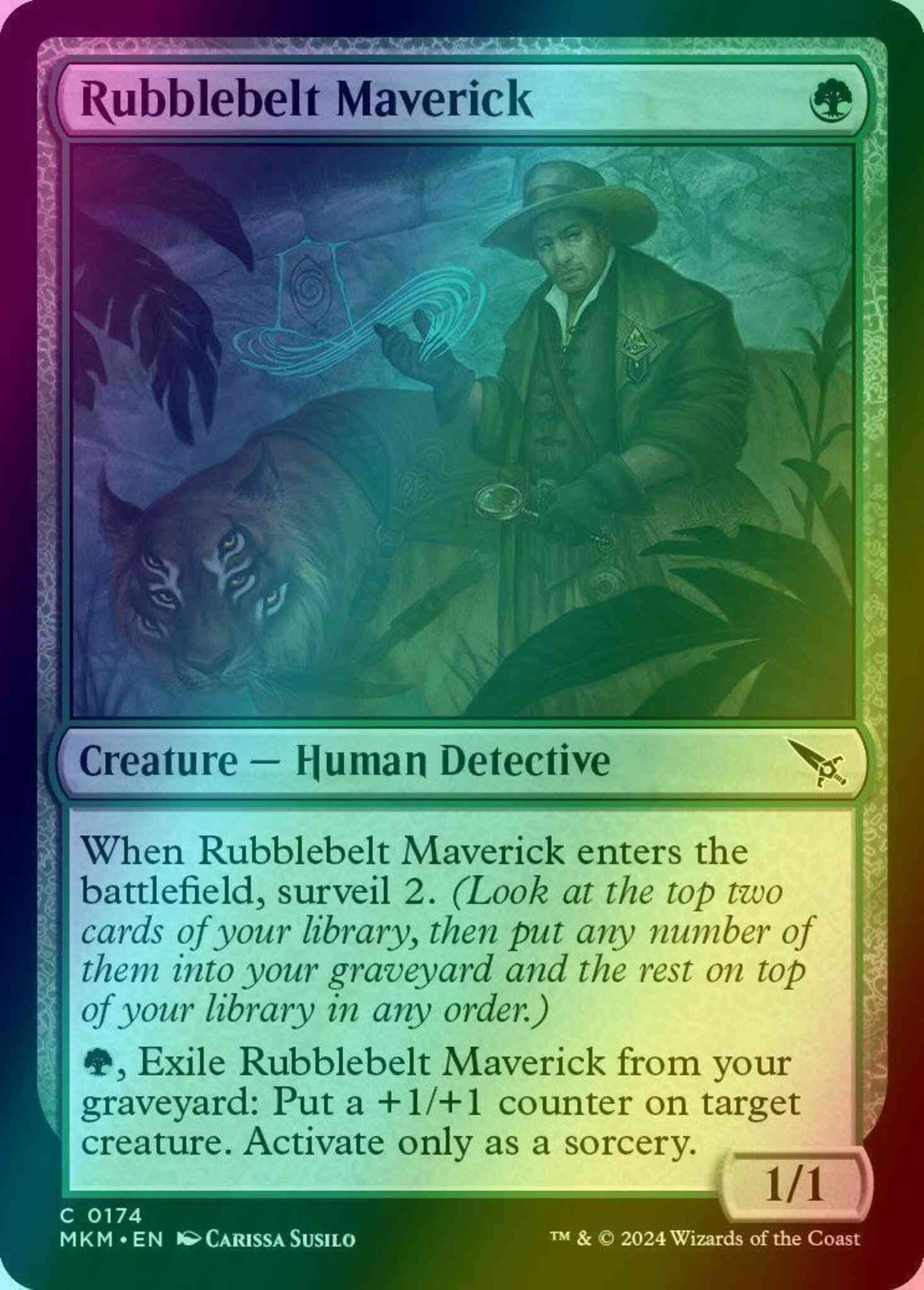 Rubblebelt Maverick [174] [Murders at Karlov Manor] [Foil]