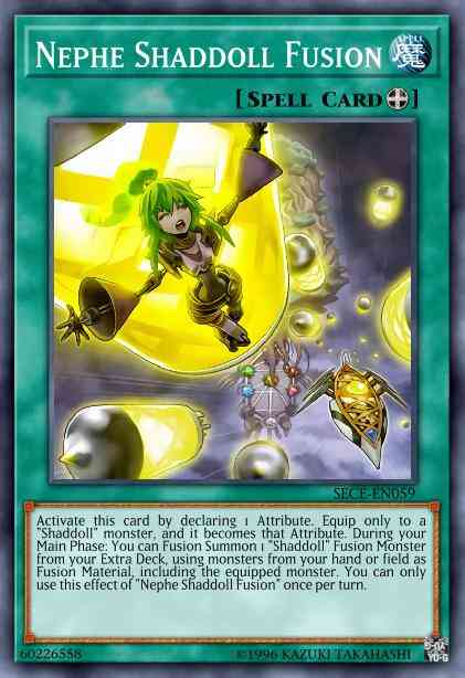 Nephe Shaddoll Fusion - MP15-EN230 - Secret Rare - 1st Edition