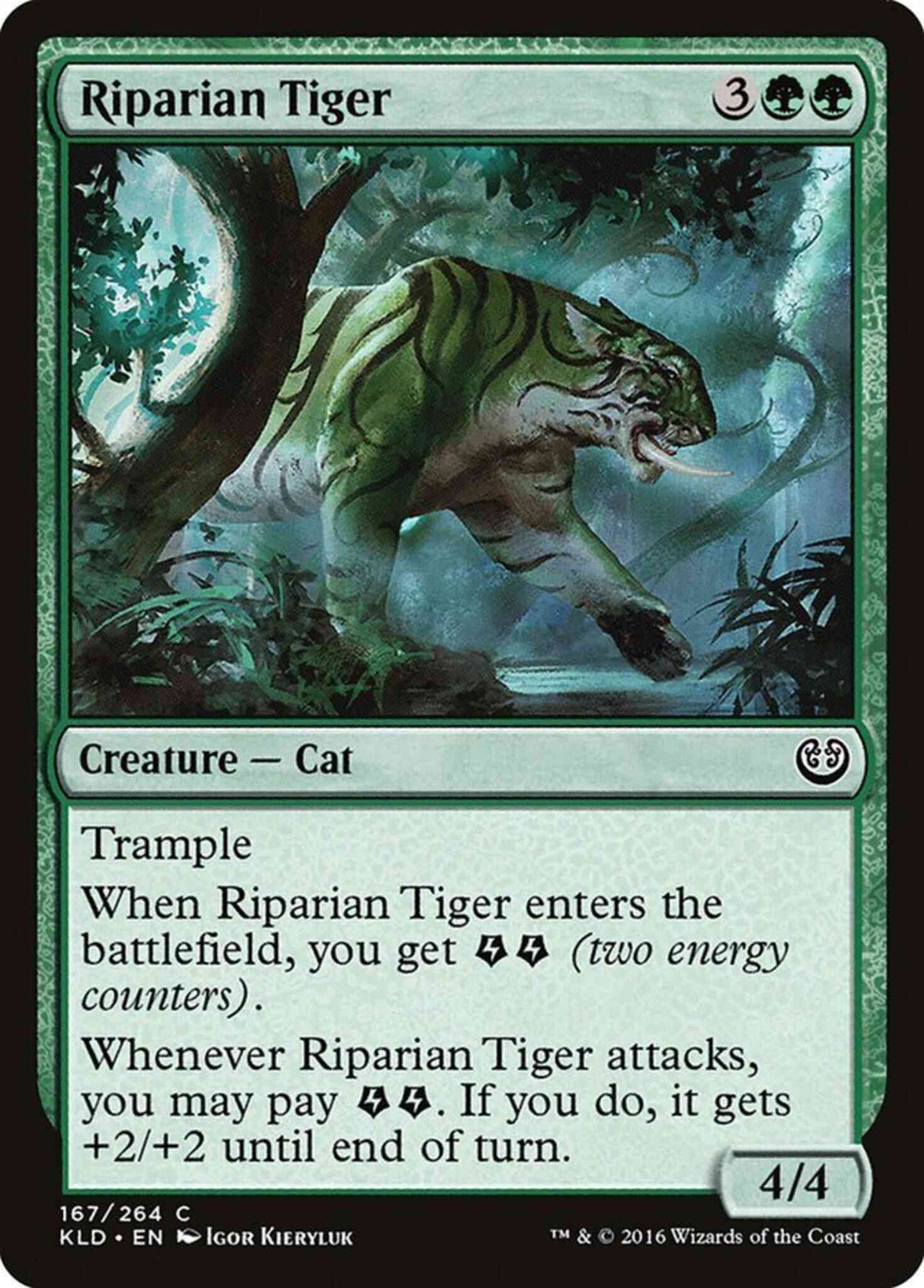Riparian Tiger [167] [Kaladesh] [Non-Foil]