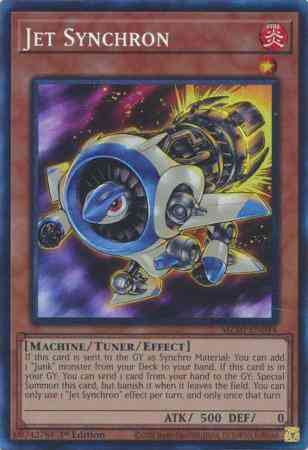 Jet Synchron - MZMI-EN044 - Collector's Rare - 1st Edition