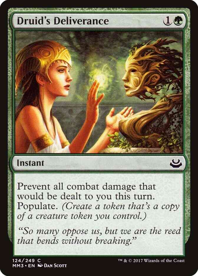 Druid's Deliverance [124] [Modern Masters 2017] [Non-Foil]