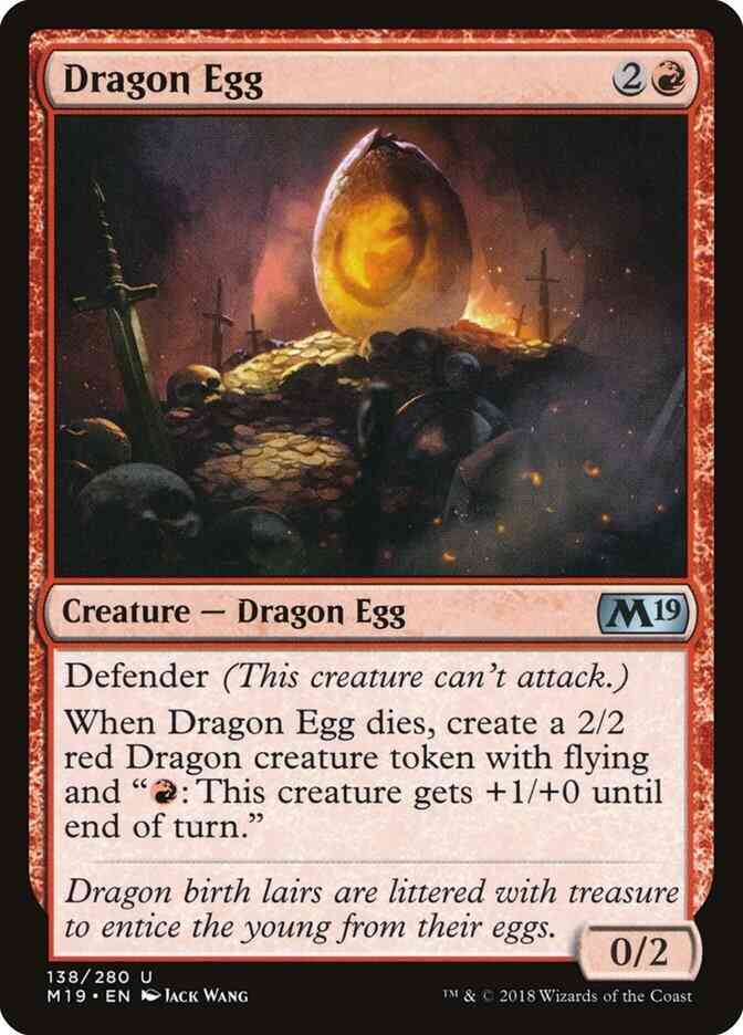 Dragon Egg [138] [Core Set 2019] [Non-Foil]