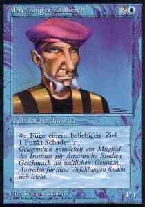 Prodigal Sorcerer - German [75] [Foreign Black Border: German] [Non-Foil]
