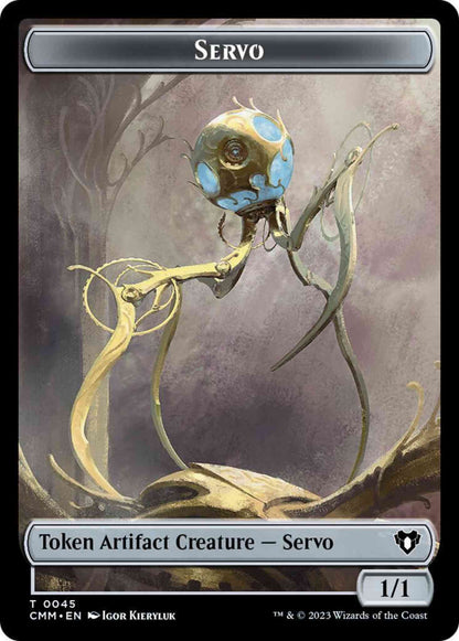 Servo Token (45) // Soldier Token (09) [Commander Masters: Tokens] [Non-Foil]