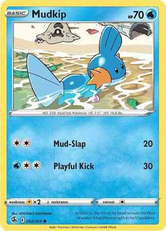 Mudkip - 062/264 - Common [SWSH8-062] [Non-Holo]