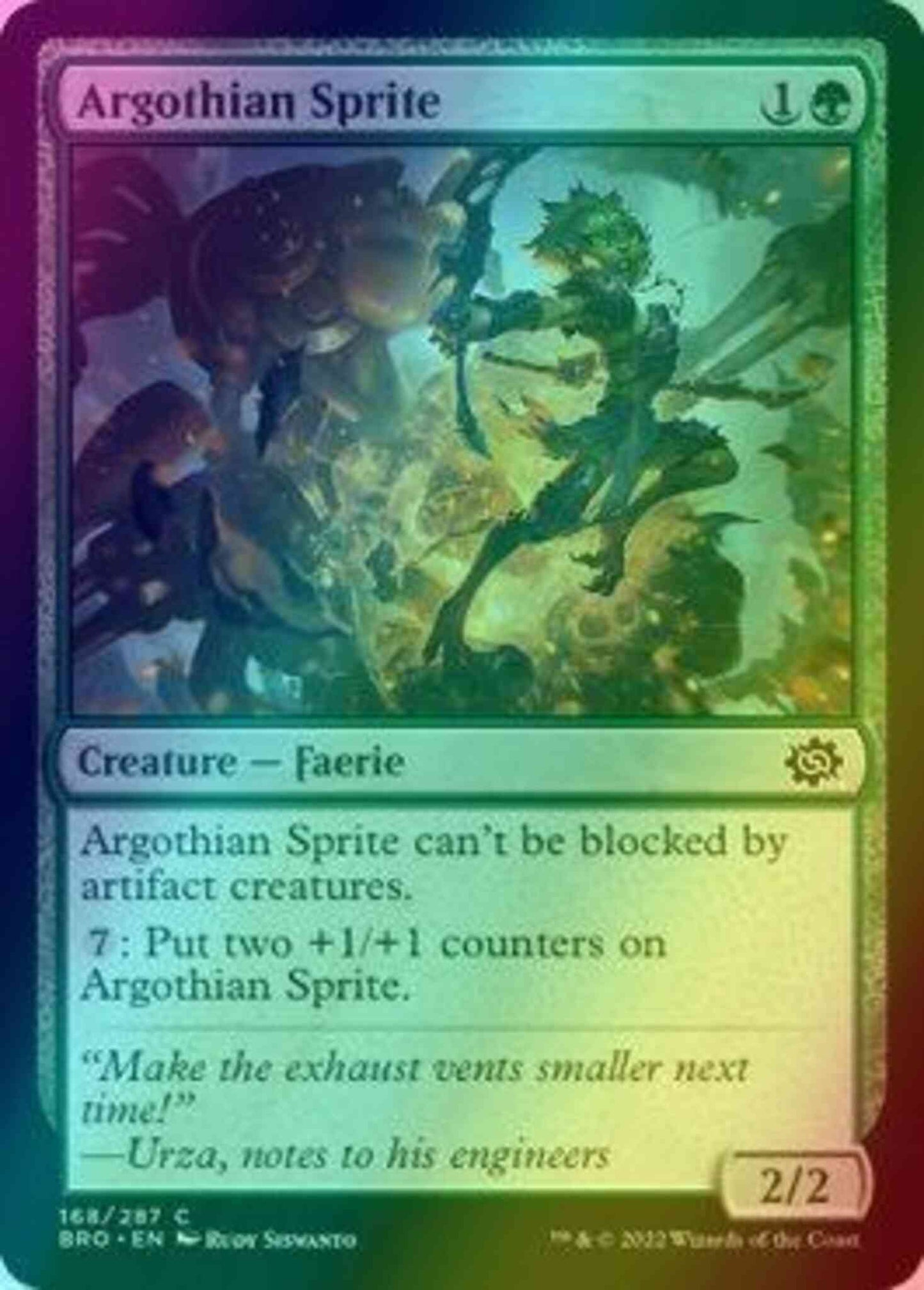 Argothian Sprite [168] [The Brothers' War] [Foil]