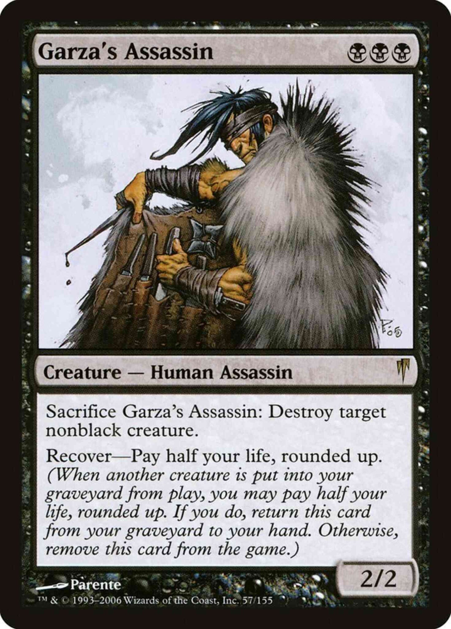 Garza's Assassin [57] [Coldsnap] [Non-Foil]
