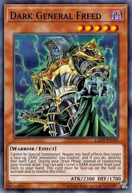 Dark General Freed - LODT-EN083 - Secret Rare - 1st Edition
