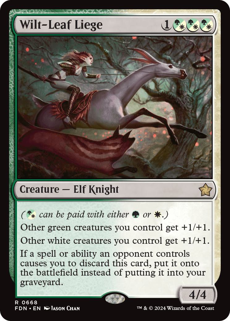 Wilt-Leaf Liege [668] [Foundations] [Non-Foil]