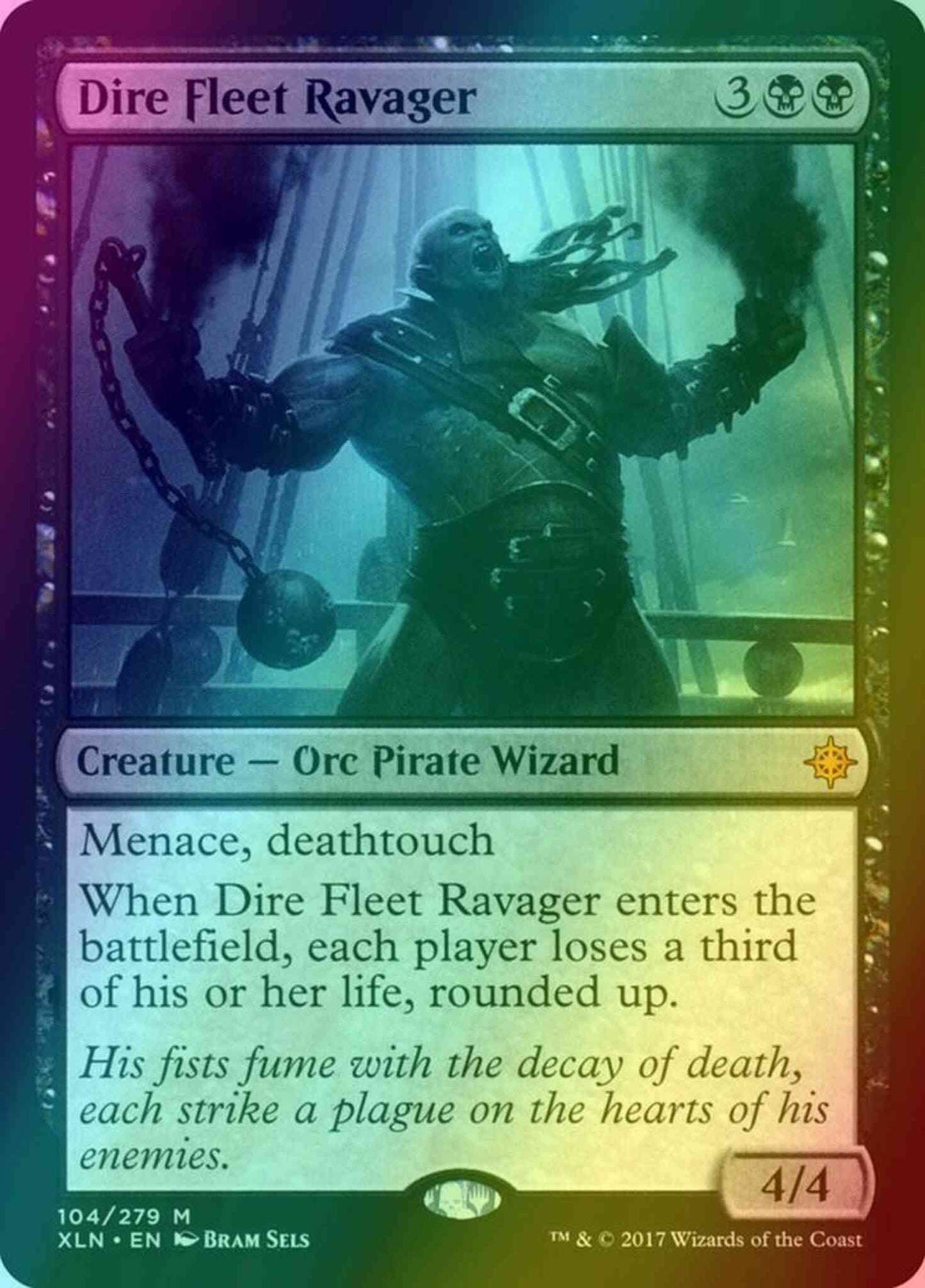 Dire Fleet Ravager [104] [Ixalan] [Foil]