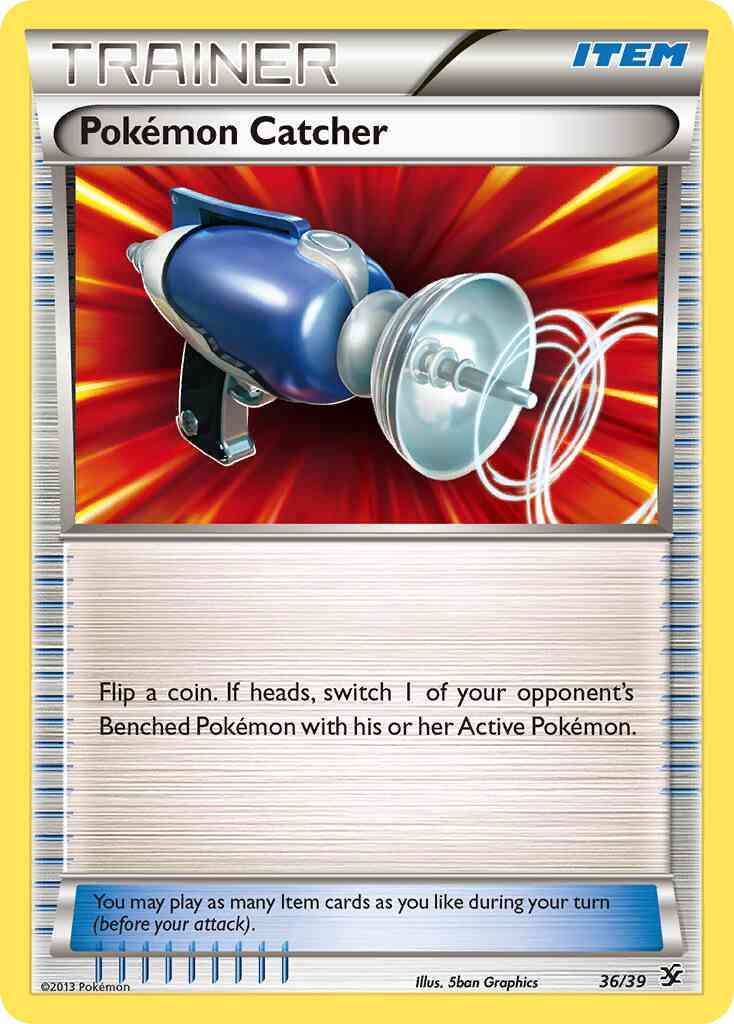 Pokémon Catcher - 36/39 -  [xy0-36] [Non-Holo]