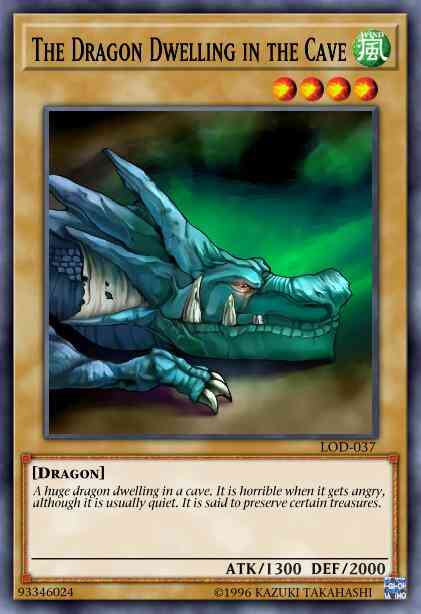 The Dragon Dwelling in the Cave - YSKR-EN006 - Common - 1st Edition